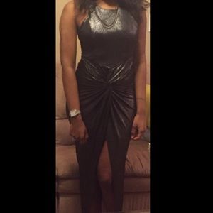 Dark grey - black dress